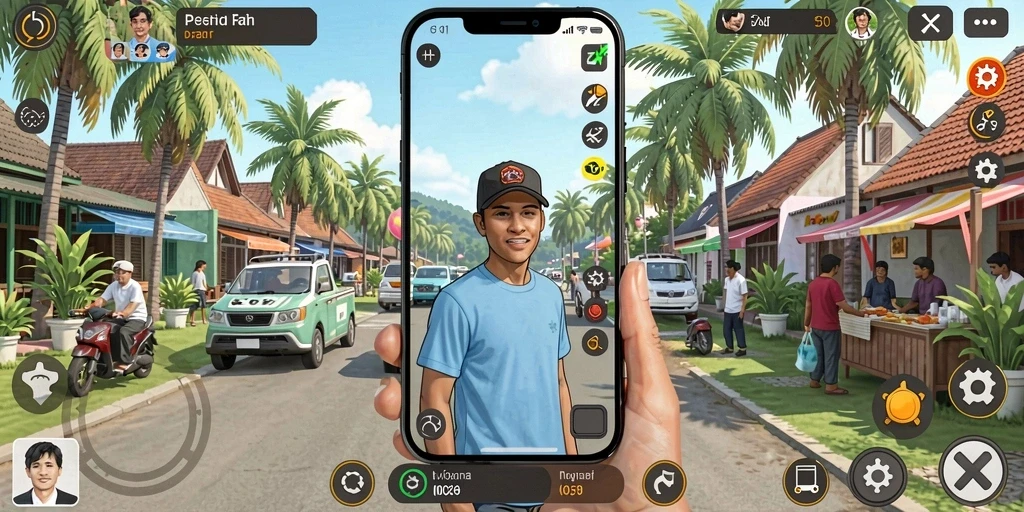 Tampilan antarmuka pengguna yang menarik dan intuitif.