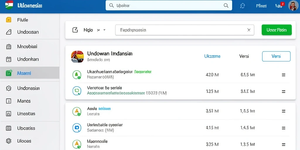Tampilan antarmuka yang modern dan responsif.
