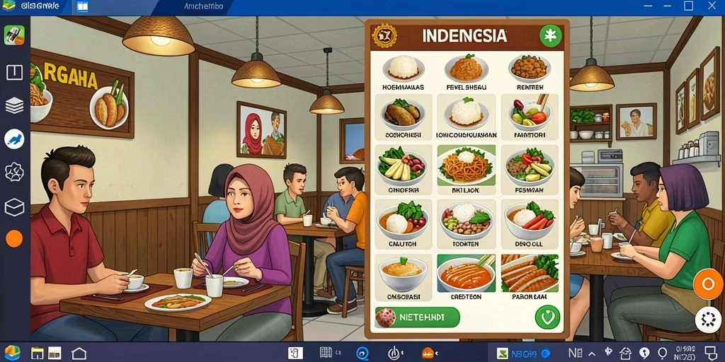 Tampilan antarmuka yang ramah pengguna.