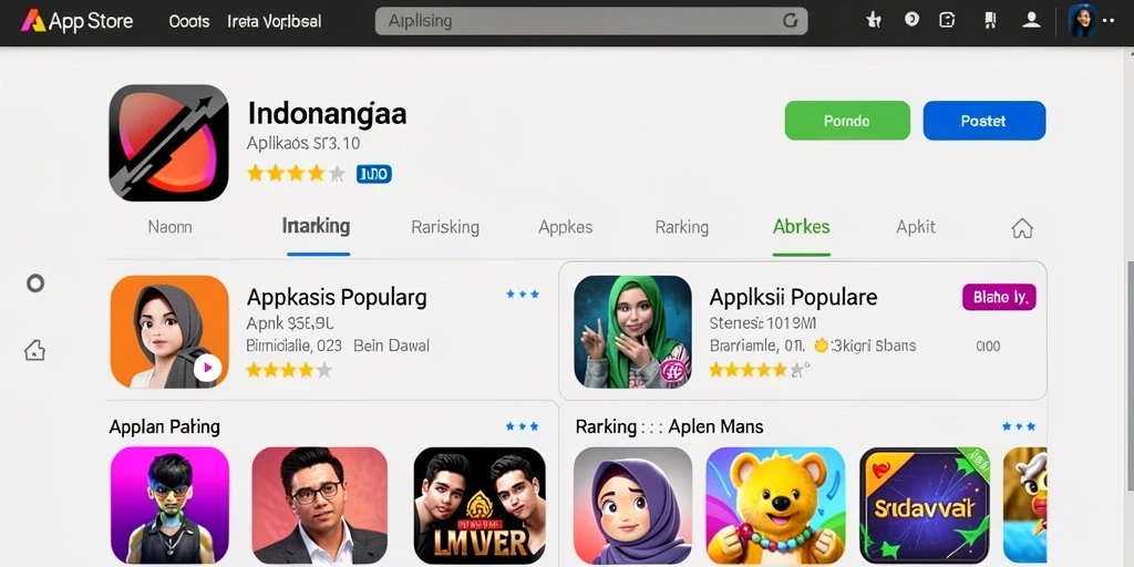 Tampilan antarmuka pengguna yang jelas dan menarik.