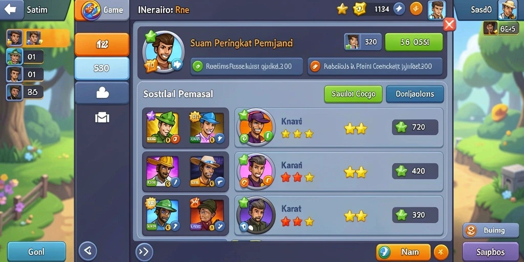 Tampilan antarmuka yang menarik dan intuitif.