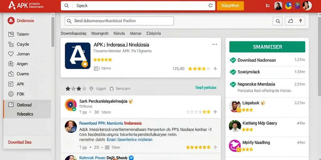 Tampilan awal yang menarik dan intuitif.