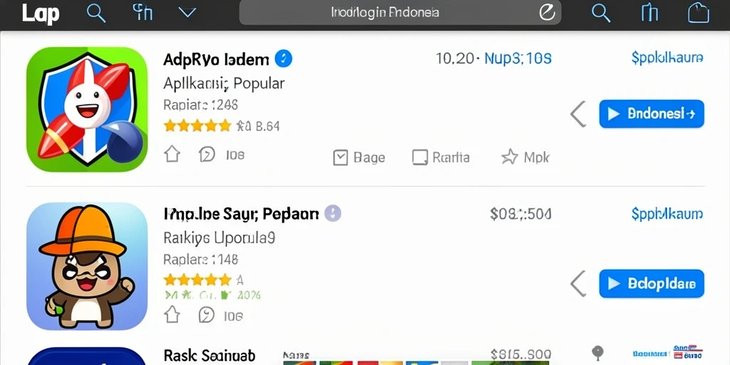Tampilan antarmuka yang user-friendly.